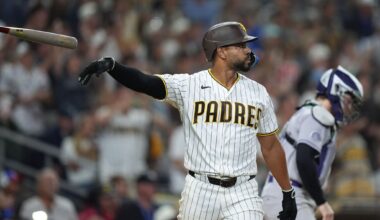 Fernando Tatis Jr. goes 5 for 5 and Padres top Rockies 8-7 on Xander Bogaerts’ sac fly in 9th