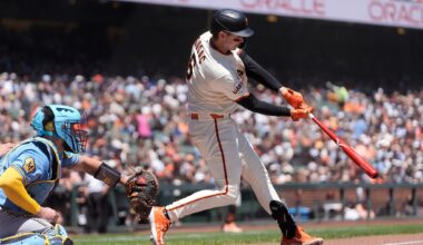 Arraez and Susac help the Giants rout the Brewers 16-3