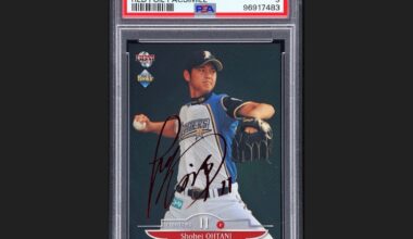 Shohei Ohtani cards are so hot even his Japanese collectibles are selling for record prices