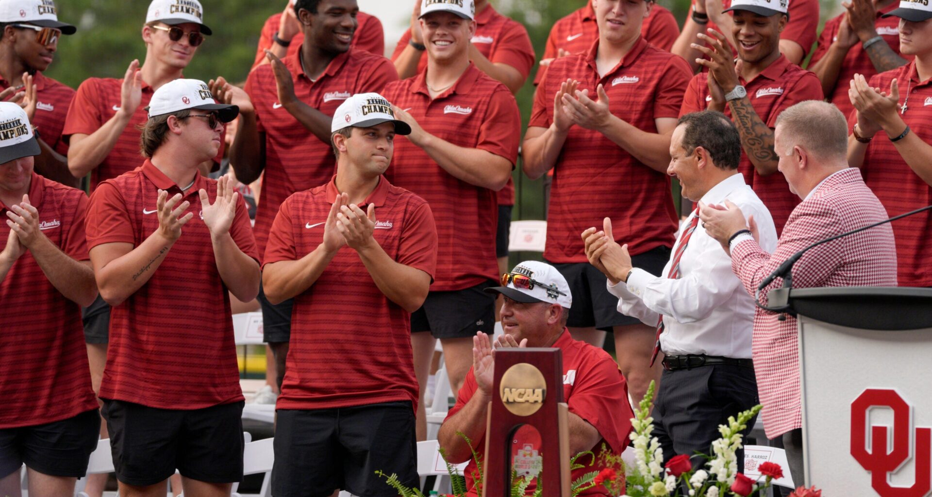 Oklahoma Sooners baseball head coach Skip Johnson MLB Draft