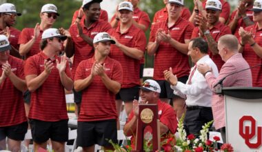 Oklahoma Sooners baseball head coach Skip Johnson MLB Draft
