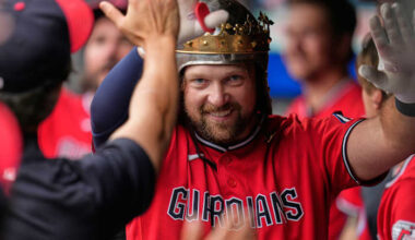 Power surge: Guardians hit 7 homers against Twins, 1 short of franchise record