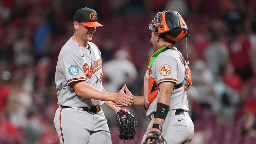 Samuel Basallo hits 2-run homer to back Trevor Rogers as Orioles blank Reds 3-0