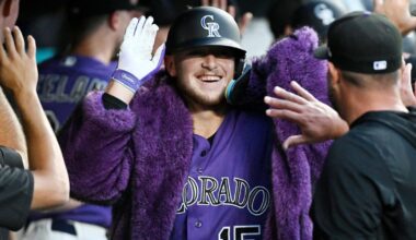 With sharp eye for strike zone, catcher Hunter Goodman powers Rockies, winning ABS challenges | Sports