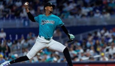 Miami Marlins Ride Eury Perez Perfect Outing To Complete Three Game Sweep In Wild Major League Baseball Encounter