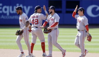 Red Sox Sweep Nine-Game Trek For First Time Since '77