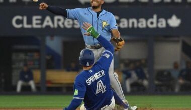 Rays homer three times to down Blue Jays 7-1 in series opener at Rogers Centre | National Sports