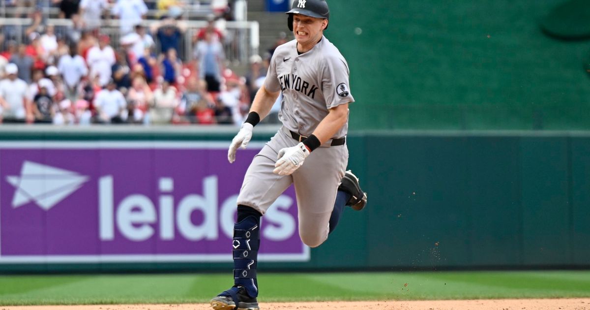 Ben Rice's 8th-Inning Triple Caps a Sweep in Washington