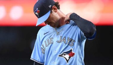 Blue Jays' Bieber struggles through 'worst' outing, walks 6 in two-thirds of an inning vs. Nats