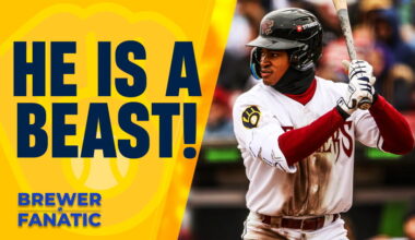 The Next Rising Brewers Outfield Prospect Is A Beast