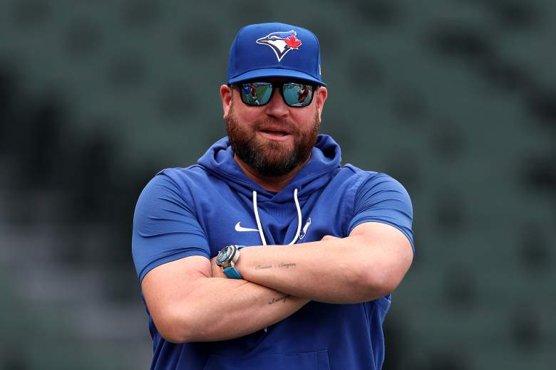 Manager John Schneider of the Toronto Blue Jays, who just promoted an intriguing pitching prospect within the organization.