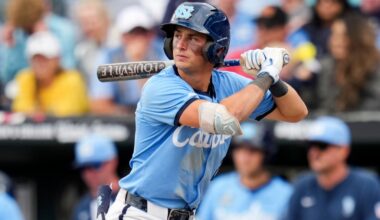Red Sox select UNC shortstop Jake Schaffner in first round of MLB Draft