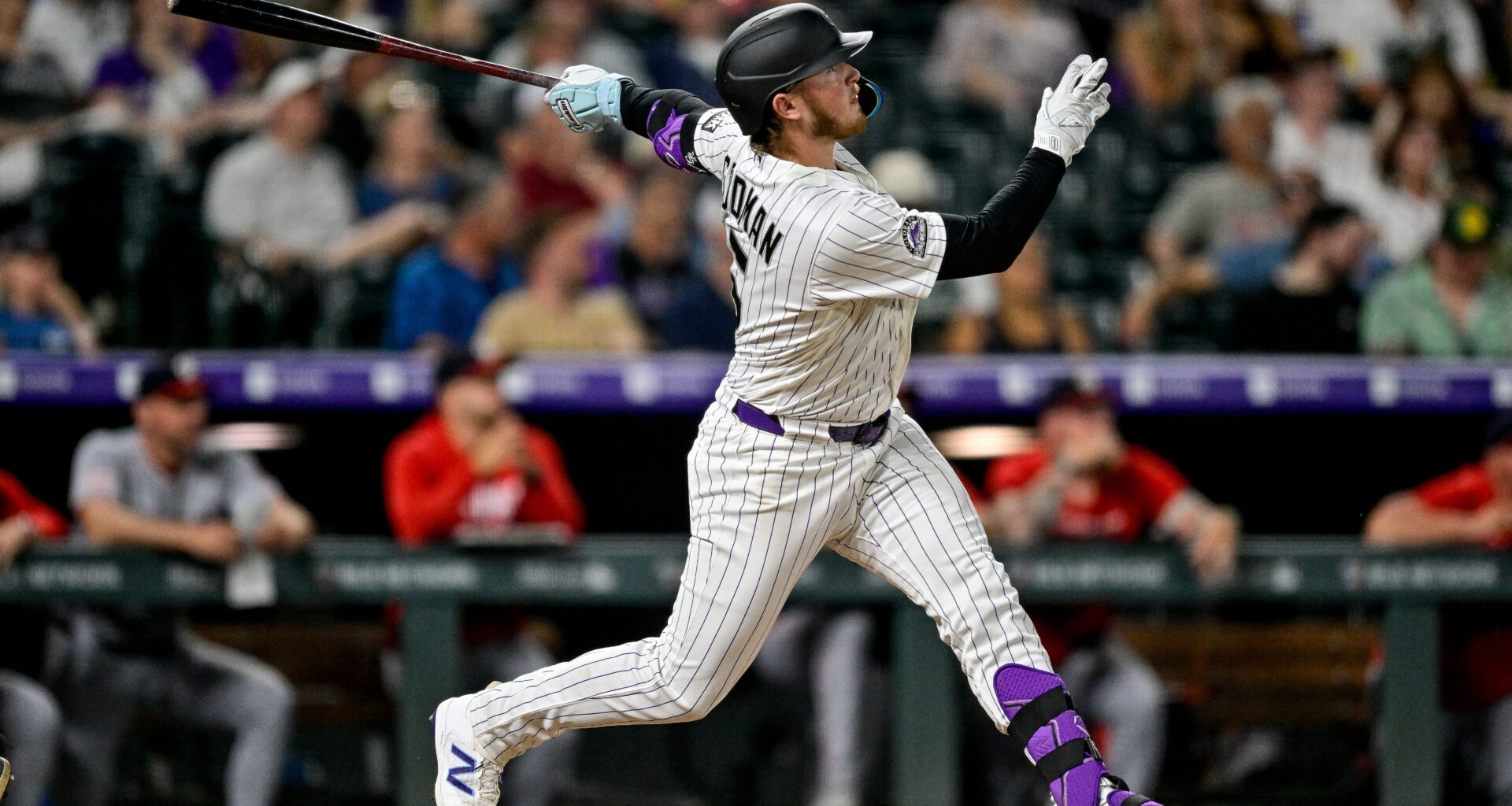 Inside Hunter Goodman's power -- and the possibility the Rockies trade him