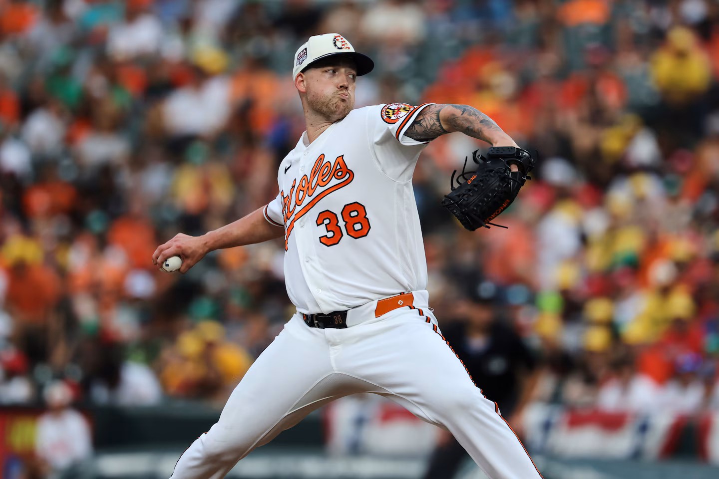 Bradish pitches 6 2/3 innings, Orioles hit 4 homers to beat Royals 6-1
