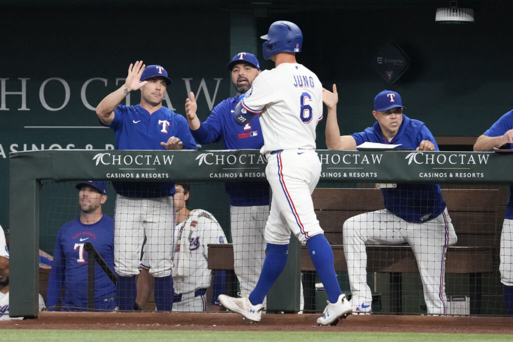Rangers Place Josh Jung On IL, Recall Josh Smith