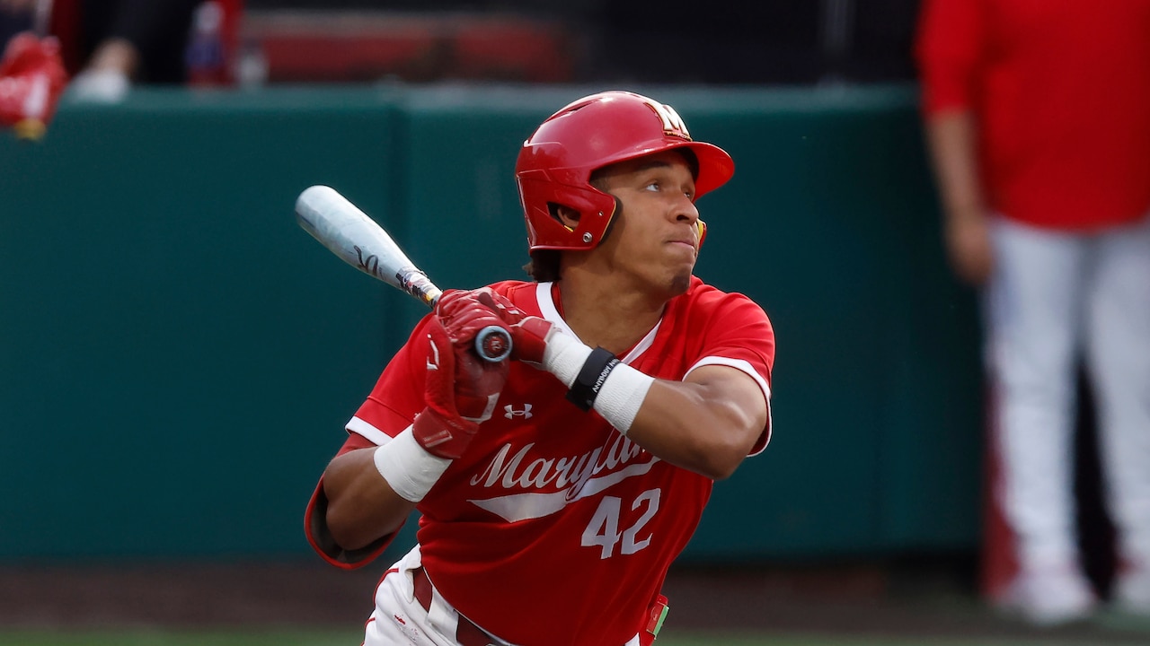 Maryland’s Brayden Martin brings sharp batting eye to Blue Jays