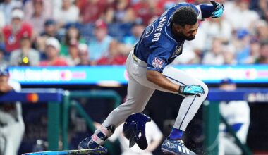 Rays’ Caminero out after HBP in All-Star Game