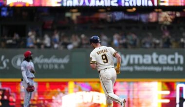 Jake Bauers and Jackson Chourio homer in Brewers' 7-2 victory over Reds