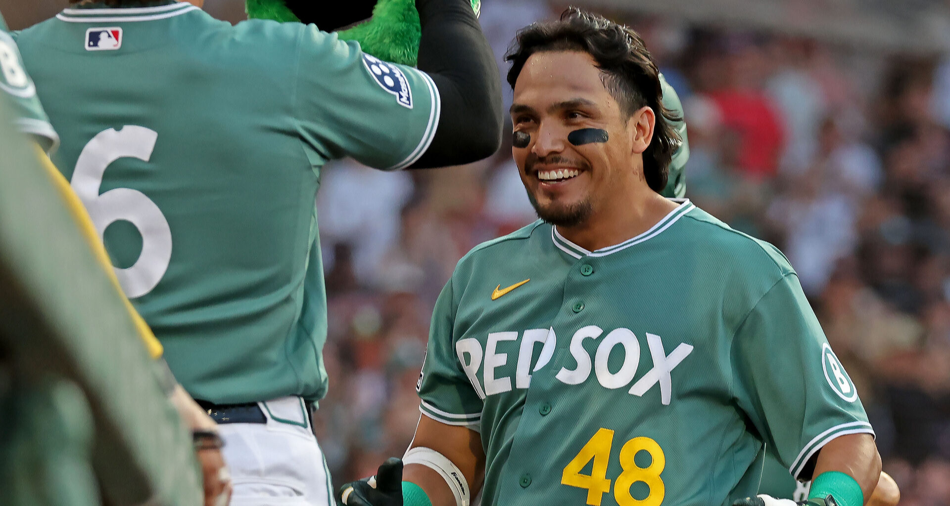 Anthony Seigler falls triple shy of cycle as Red Sox beat Blue Jays