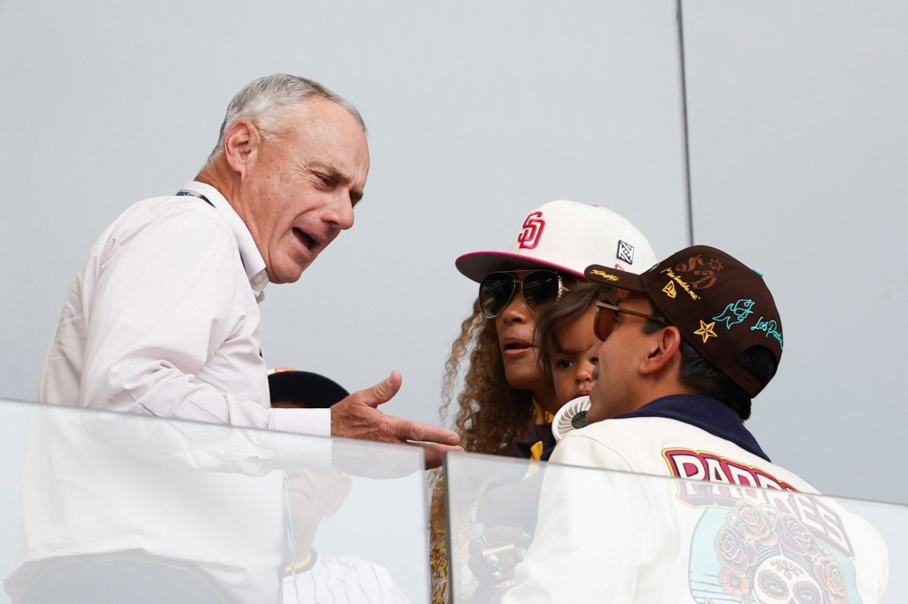 MLB commissioner Rob Manfred says Padres ownership transfer will get 'done'