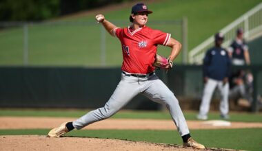 Padres select hulking right-handed pitcher in first round of MLB draft