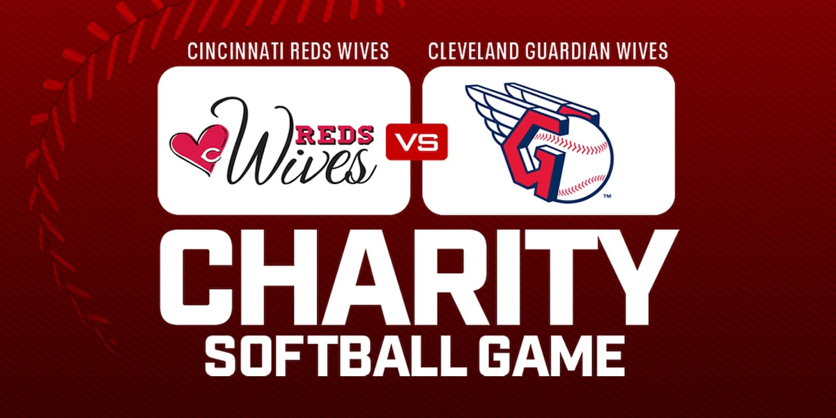 Reds, Guardians families charity softball game