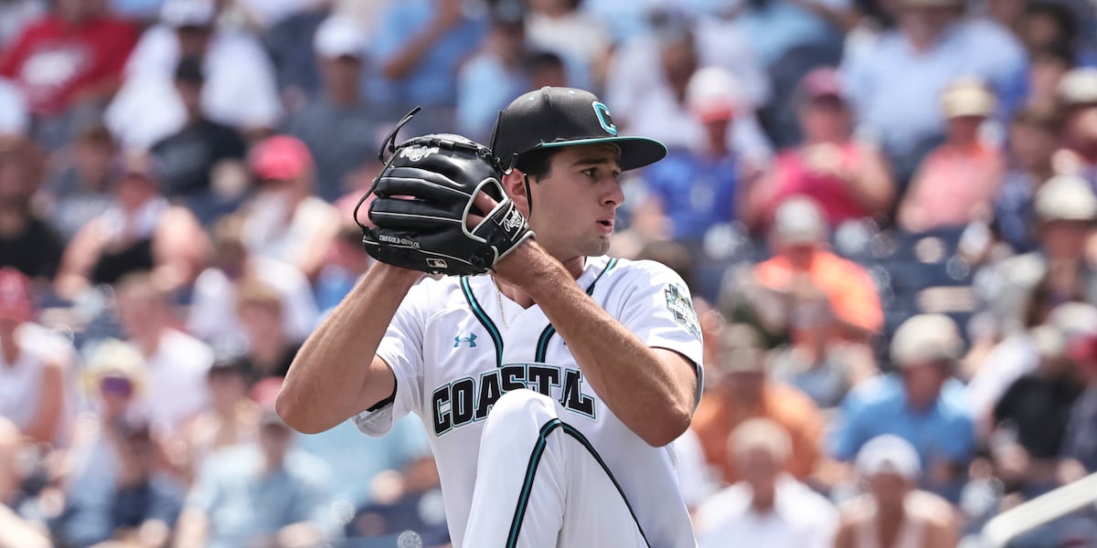 Coastal Carolina’s Flukey Selected by Detroit Tigers in First Round of MLB Draft