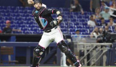 Is Joe Mack already a top-5 defensive catcher in MLB? - Marlins