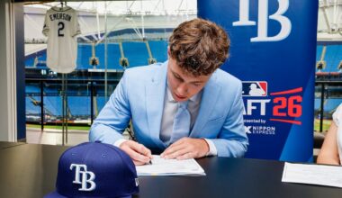 Rays sign Grady Emerson, their top draft pick, for $9.75 million bonus - Tampa Bay Times