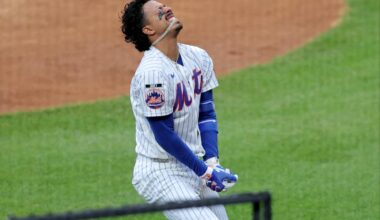 Mark Vientos exits after taking pitch off hand in Mets injury concern