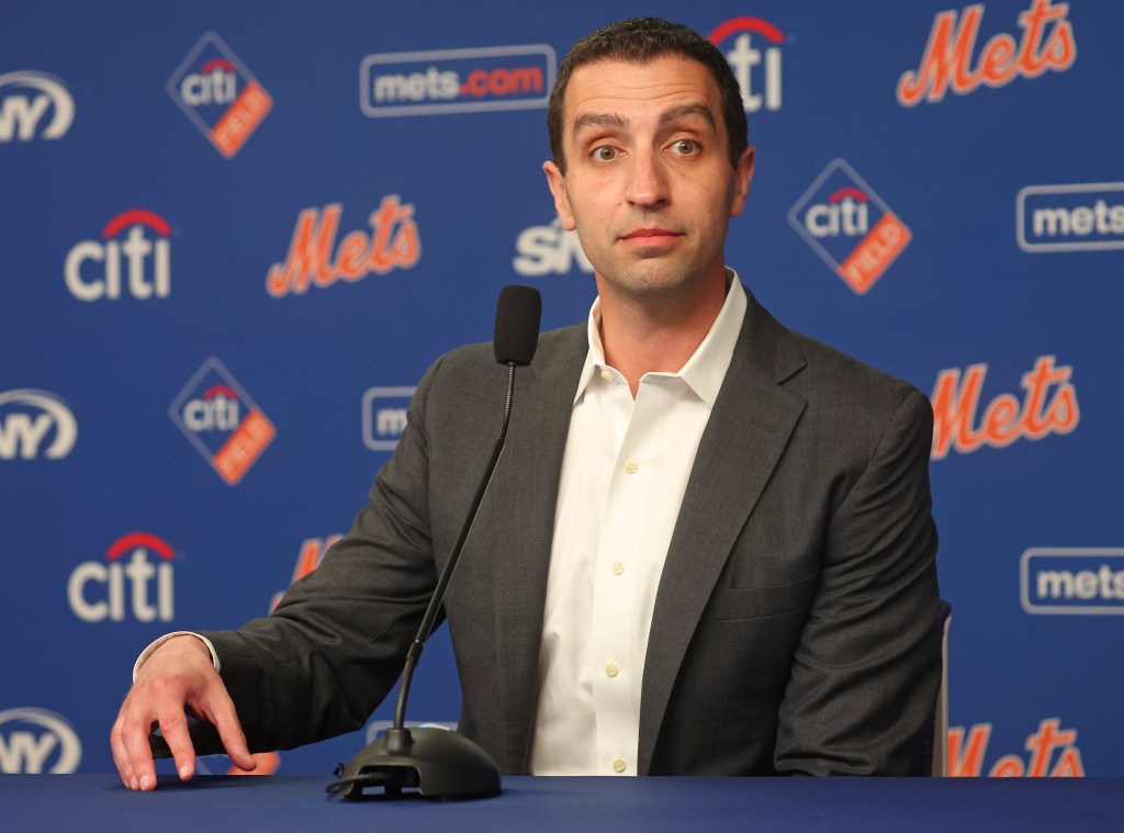 Mets president of baseball operations David Stearns.