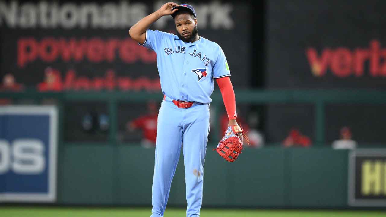 Blue Jays' Vladimir Guerrero Jr. out for series finale vs. Nationals