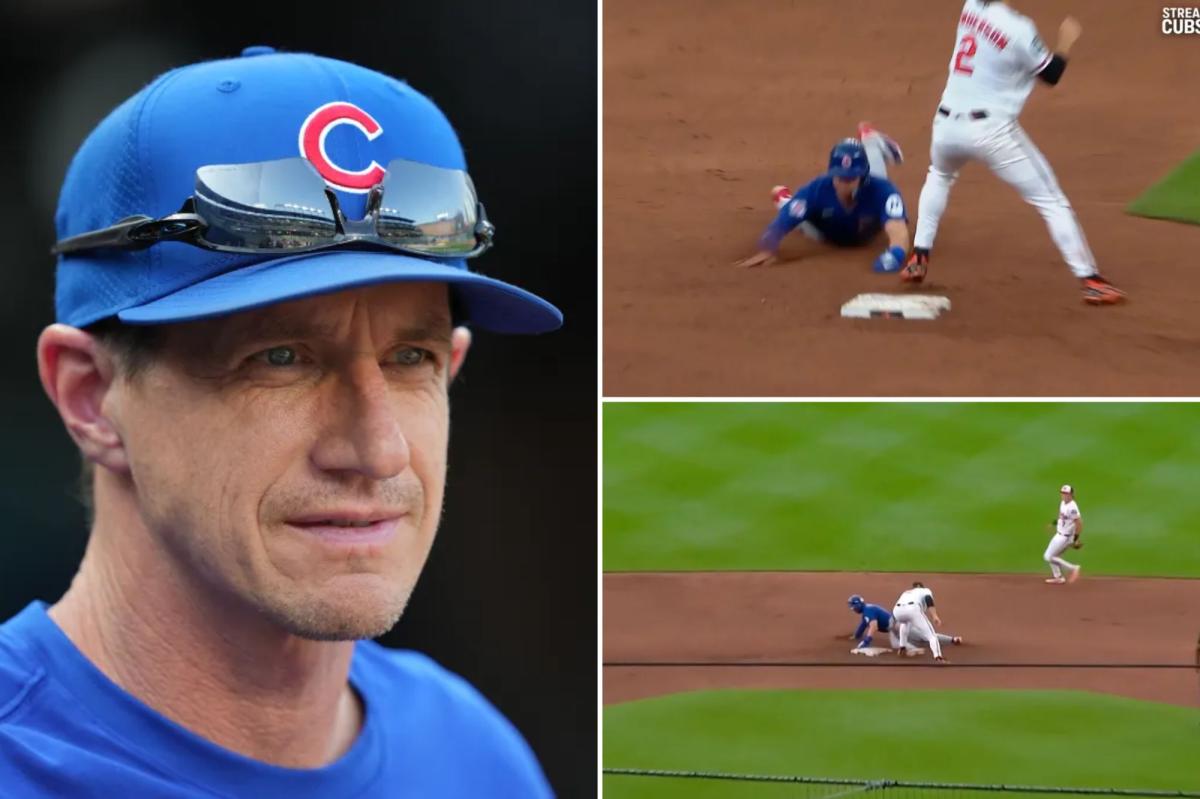 Cubs manager Craig Counsell rips 'illogical' replay review