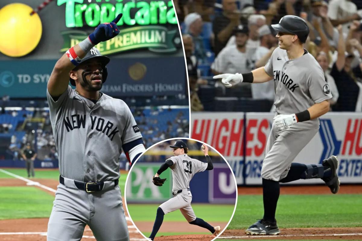 Cam Schlittler allows meager Yankees offense to stand in win over Rays