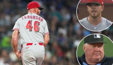 Reds' Caleb Ferguson apologizes for ripping umpire Bill Miller