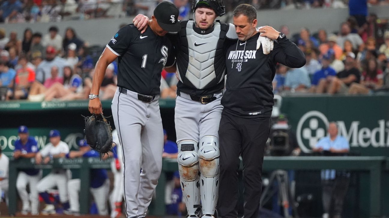 White Sox's Kyle Teel injures ankle, is likely headed to IL