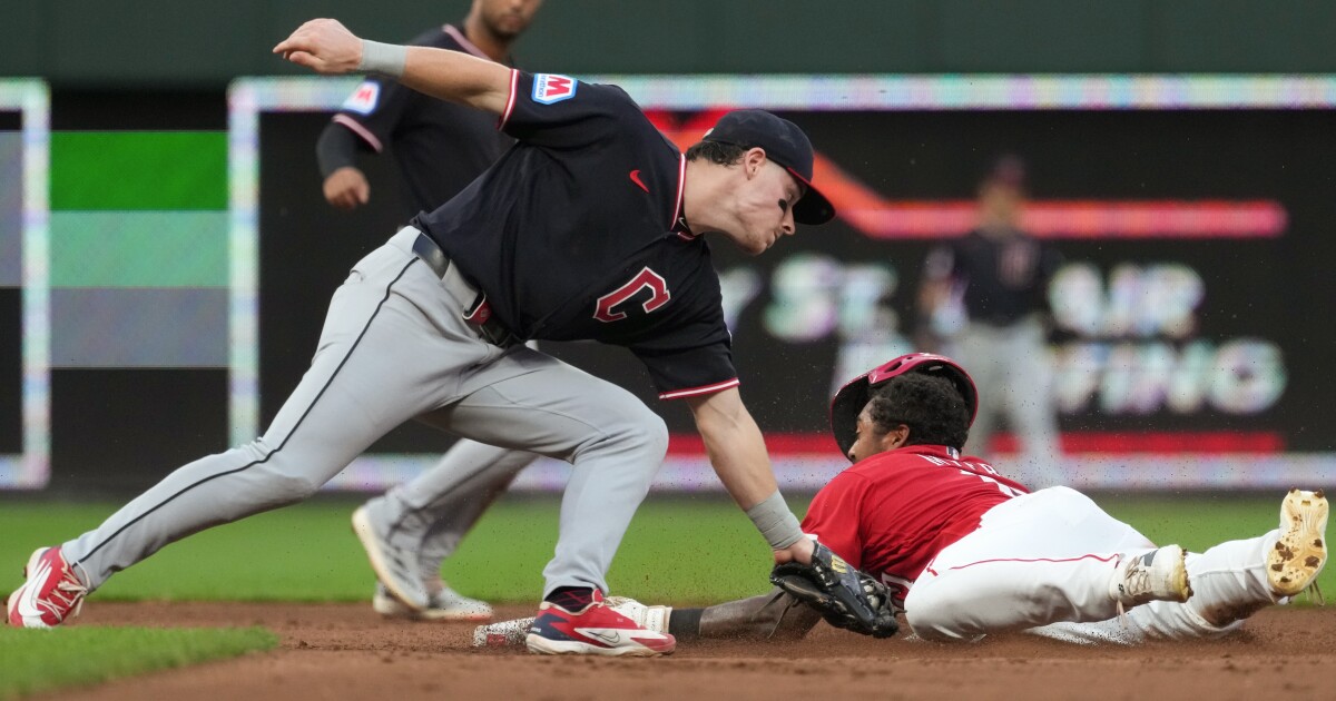 Reds play the Guardians in series rubber match