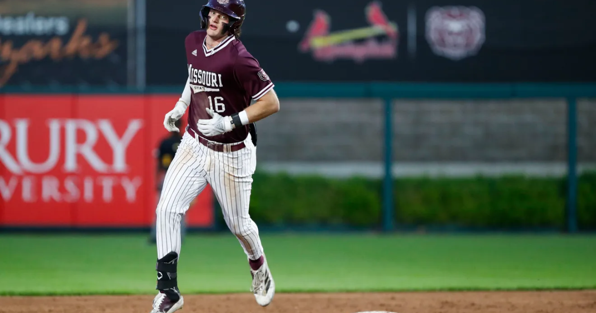 Baseball Bear Caden Bogenpohl participates in the MLB Combine