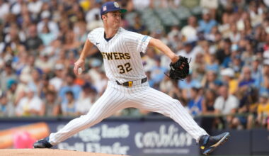 Misiorowski sets Brewers record for consecutive strikeouts to start a game