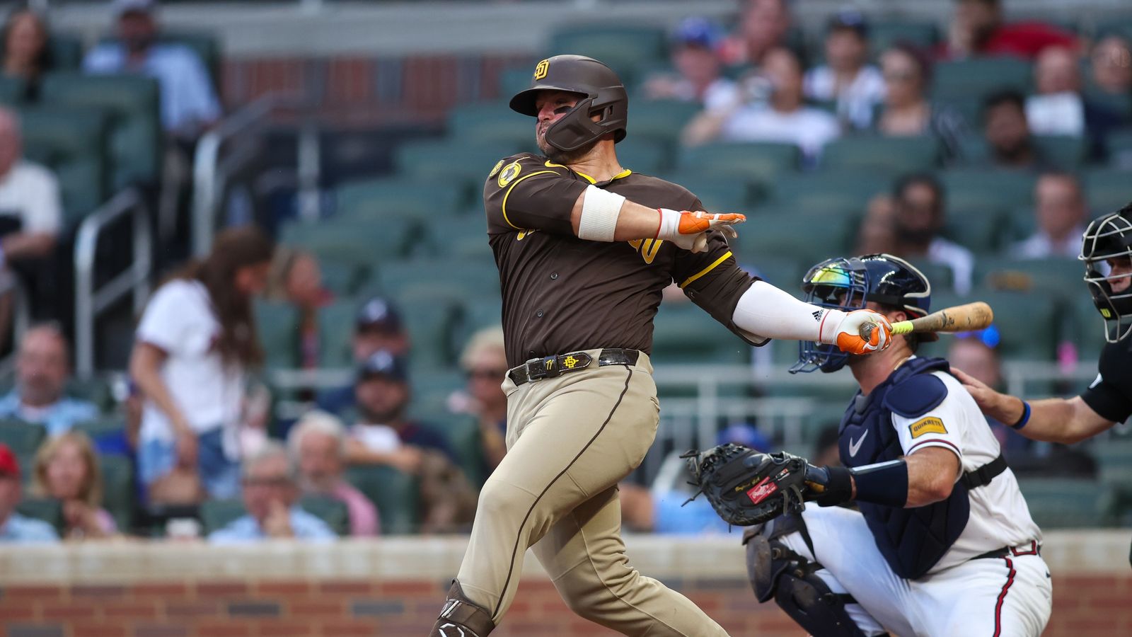 Two solo shots not enough as Padres drop opener in Atlanta