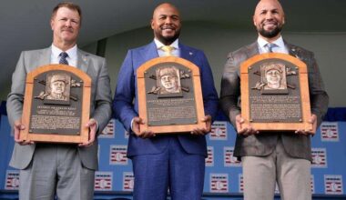 Beltrán, Jones and Kent pay tribute to home and family during Baseball Hall of Fame inductions – Butler Eagle