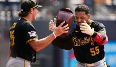 Pirates outfielder Esmerlyn Valdez continues strong start to big league career – Butler Eagle