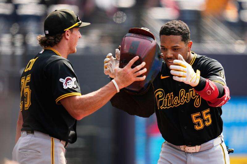 Pirates outfielder Esmerlyn Valdez continues strong start to big league career – Butler Eagle