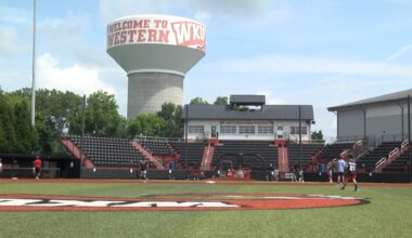 WKU baseball grows local ties in annual youth camp