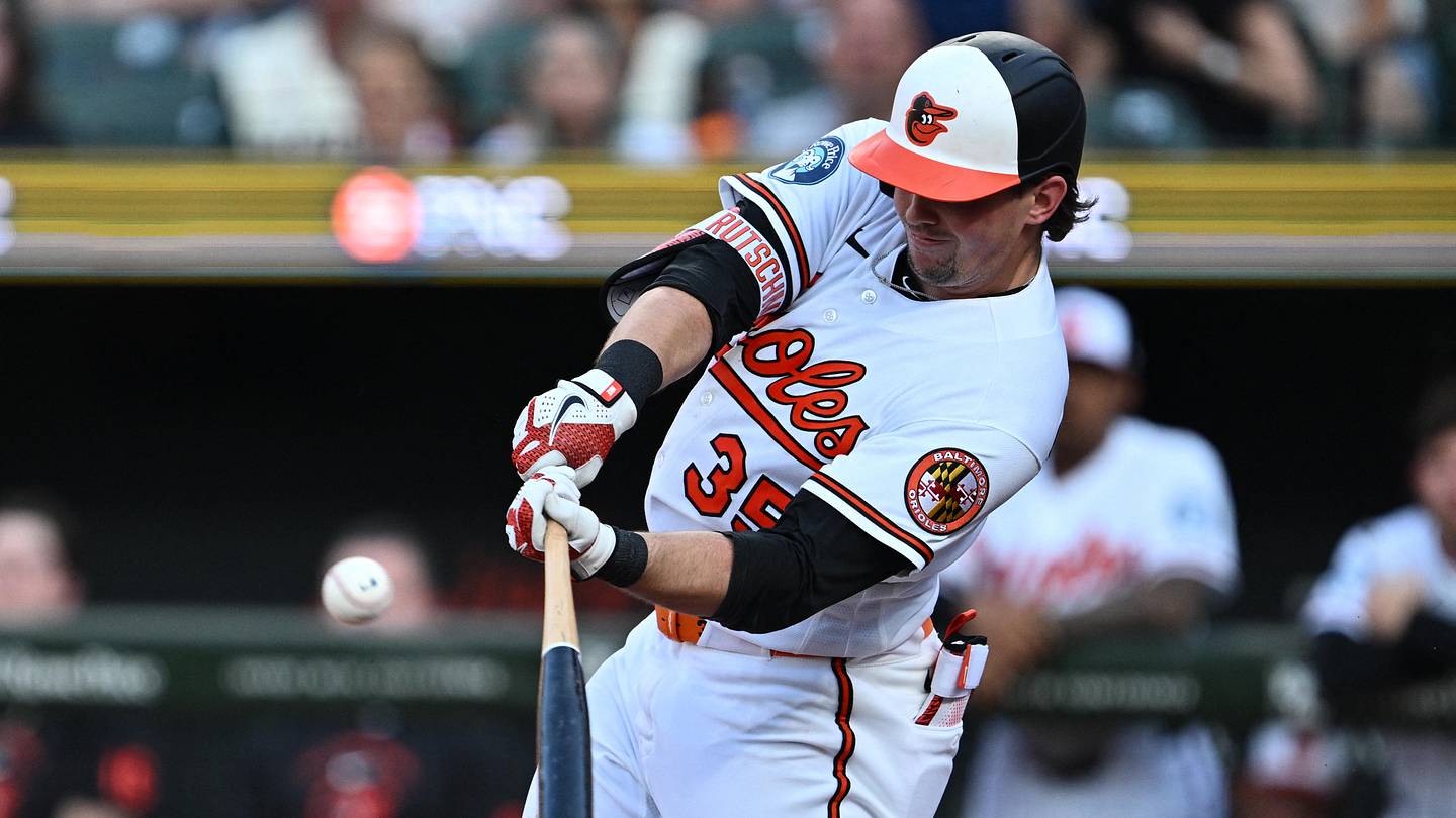Baltimore Orioles catcher Adley Rutschman