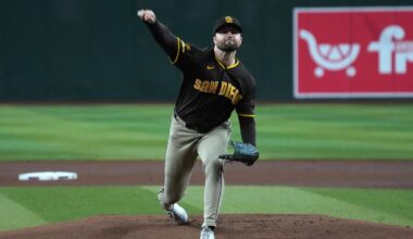 Padres Announce Starting Pitchers for Critical Series vs Brewers