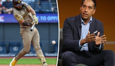 Rob Manfred reacts to Padres’ $3.9 billion sale