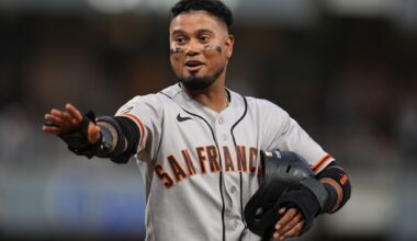 SF Giants scratch trade candidate Luis Arraez from lineup Saturday