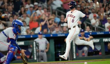 Astros edge Rangers 5-4, stretching AL West lead with 5th straight win