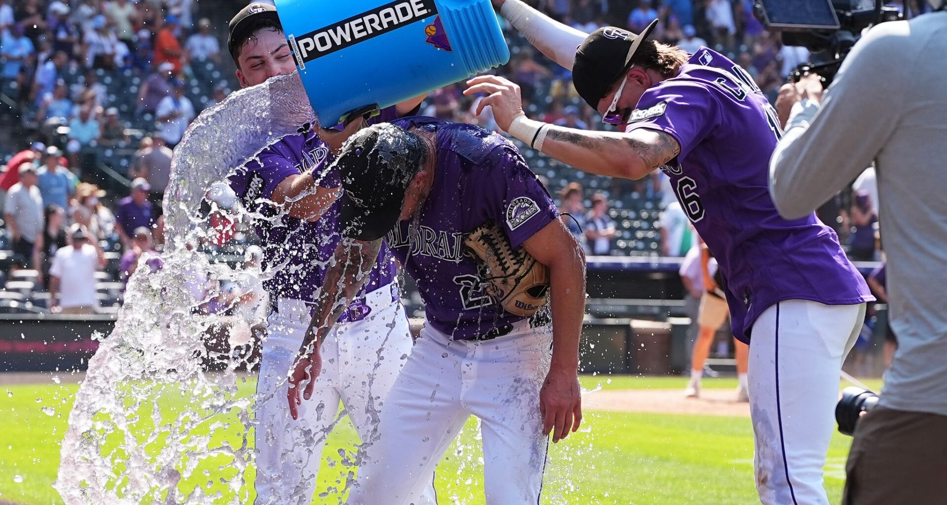 Native son Freeland dazzles in a complete game as Rockies sweep Royals 8-1 at steamy Coors Field